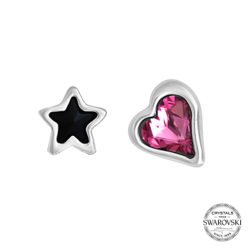 Pendientes "Cree en ti" Plata