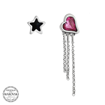 Pendientes asimétricos...