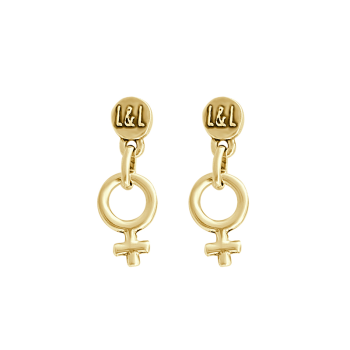 Pendientes  "VENUS" Oro