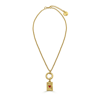 Colgante "As de corazones" Oro