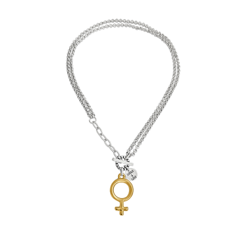 Collar  "Free Woman" Oro