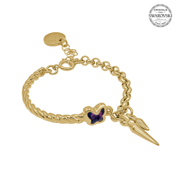 Pulsera "REBEL BUTTERFLY"...