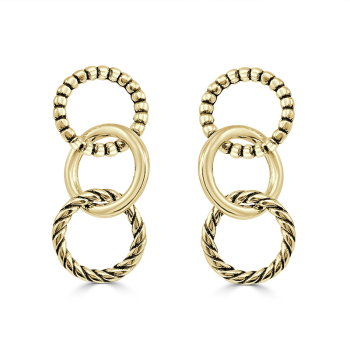 Pendientes  "Bohemia" Oro