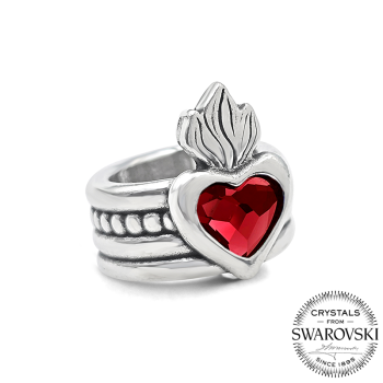 Anillo  "Sacro Cuore" Plata