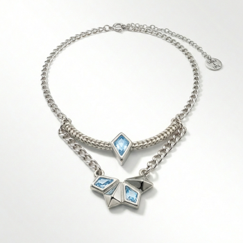 Gargantilla  "SALVAJE" PLATA