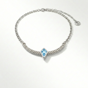 Gargantilla  "AUDAZ" PLATA