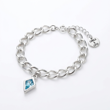 Pulsera  "CORAJE" Plata