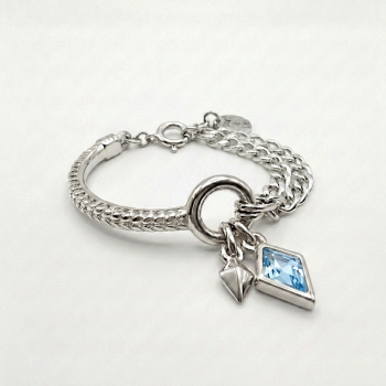 Pulsera  "SILVESTRE" Plata