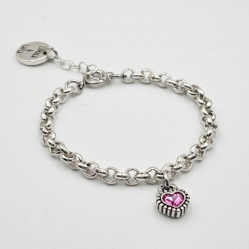Pulsera  "AMOR" PLATA