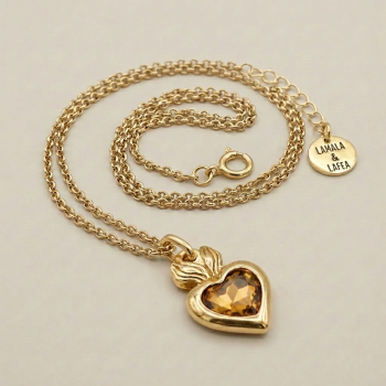 Collar  "Cuore Sacro" Oro