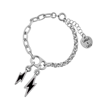 Pulsera "No me rayes" Plata...